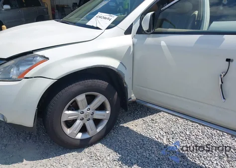 2007 Nissan Murano Sl z USA, uszkodzony, nr VIN JN8AZ08T07W518694